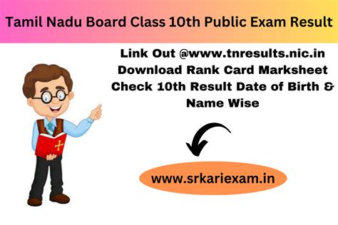 TN 10th Public Exam Result 2024 OUT @tnresults.nic.in; Tamil .
